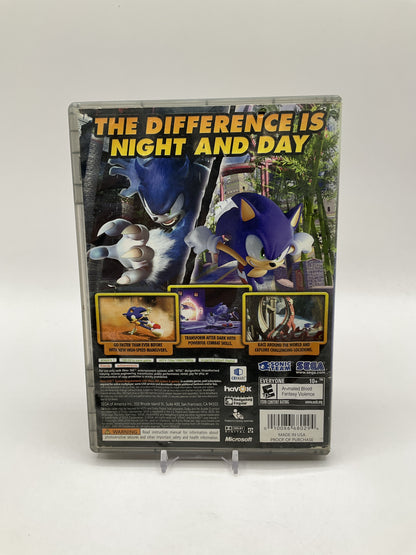 Sonic Unleashed Xbox 360 Used