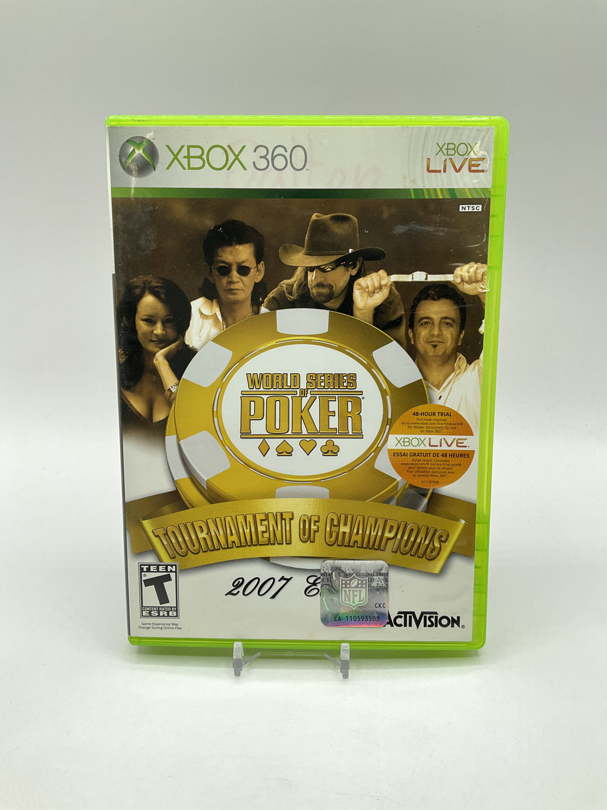 World Series of Poker Tournament of Champions 2007 Xbox 360 Used