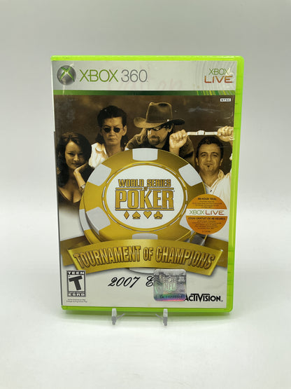 World Series of Poker Tournament of Champions 2007 Xbox 360 Used