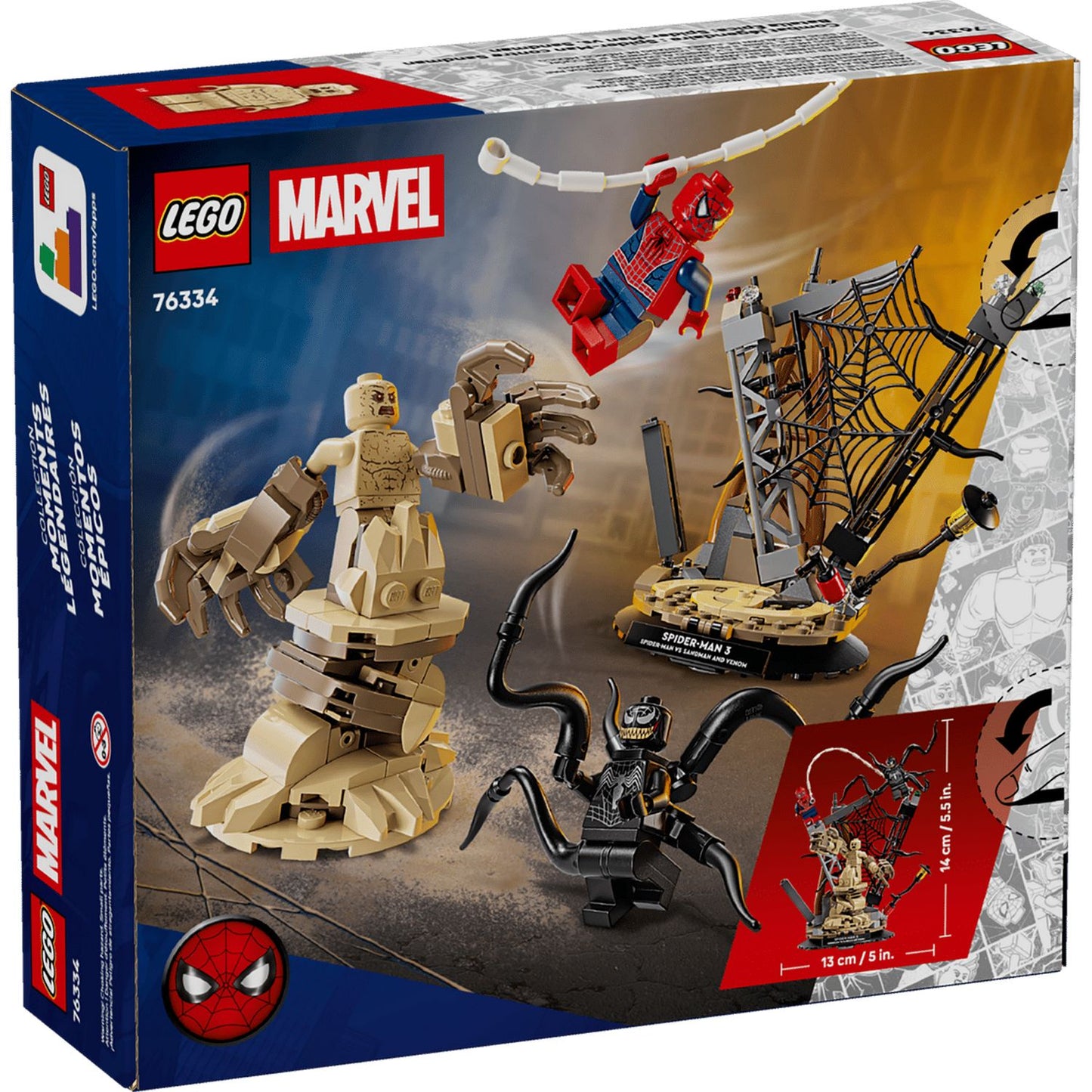 LEGO Epic Battle: Spider-Man vs. Sandman 76334