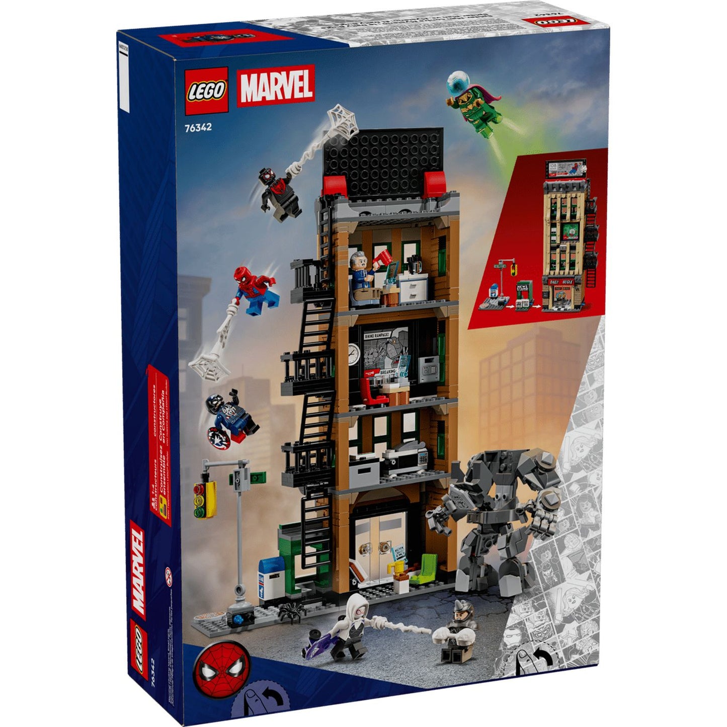 LEGO Spider-Man vs. Mysterio: The Daily Bugle 76342
