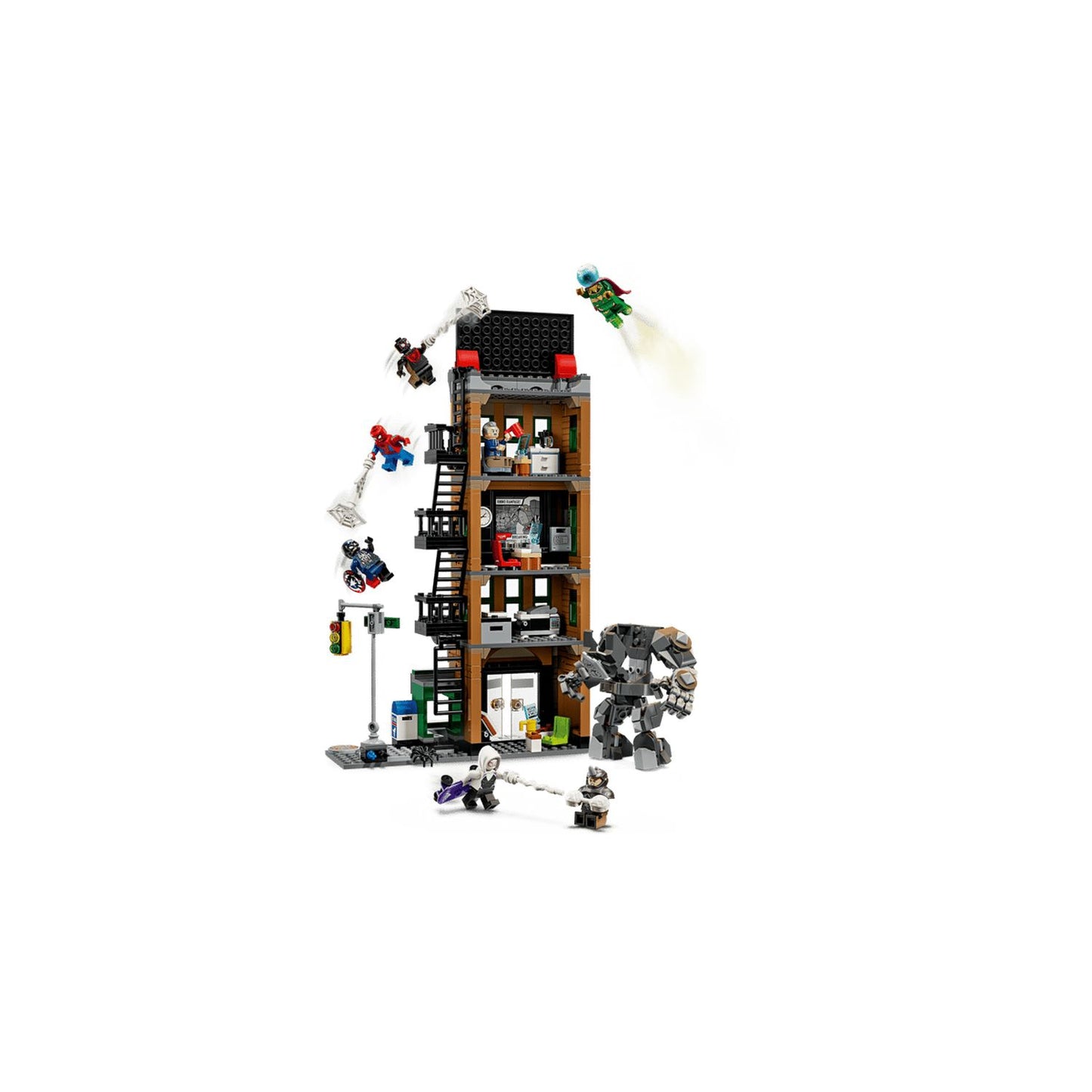 LEGO Spider-Man vs. Mysterio: The Daily Bugle 76342