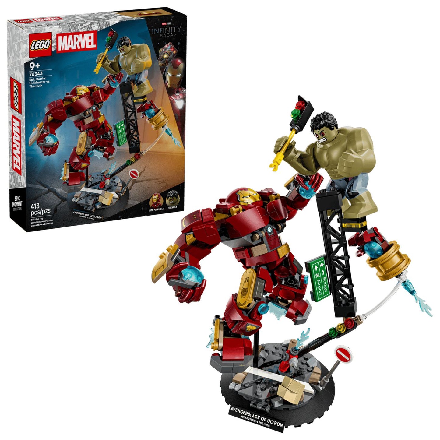 LEGO Epic Battle: Hulkbuster vs. The Hulk 76343