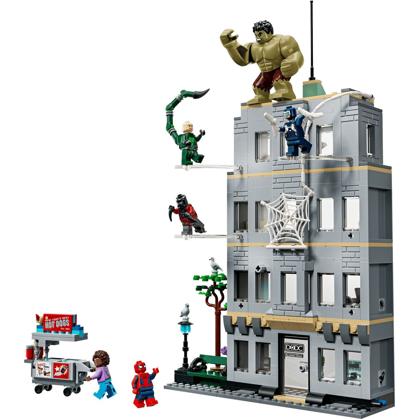 LEGO Spider-Man vs. Hulk Epic Clash 76350