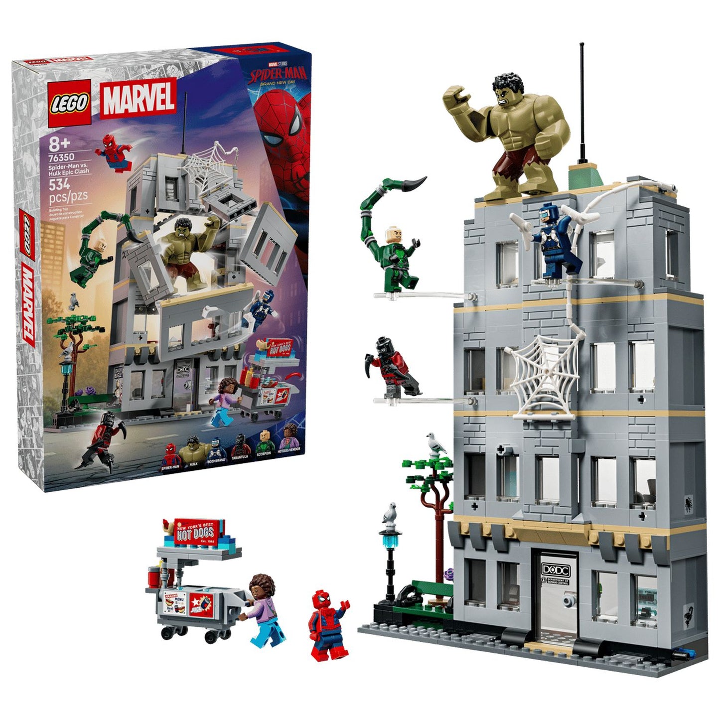 LEGO Spider-Man vs. Hulk Epic Clash 76350