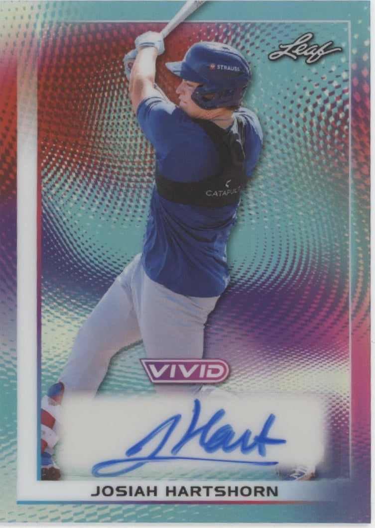 Josiah Hartshorn 2026 Leaf Vivid Auto 23/35 #BA-JH1