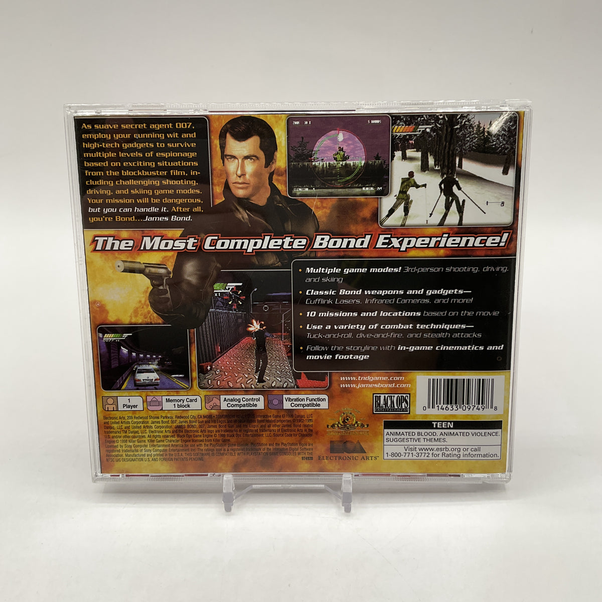 007 Tomorrow Never Dies Playstation Used