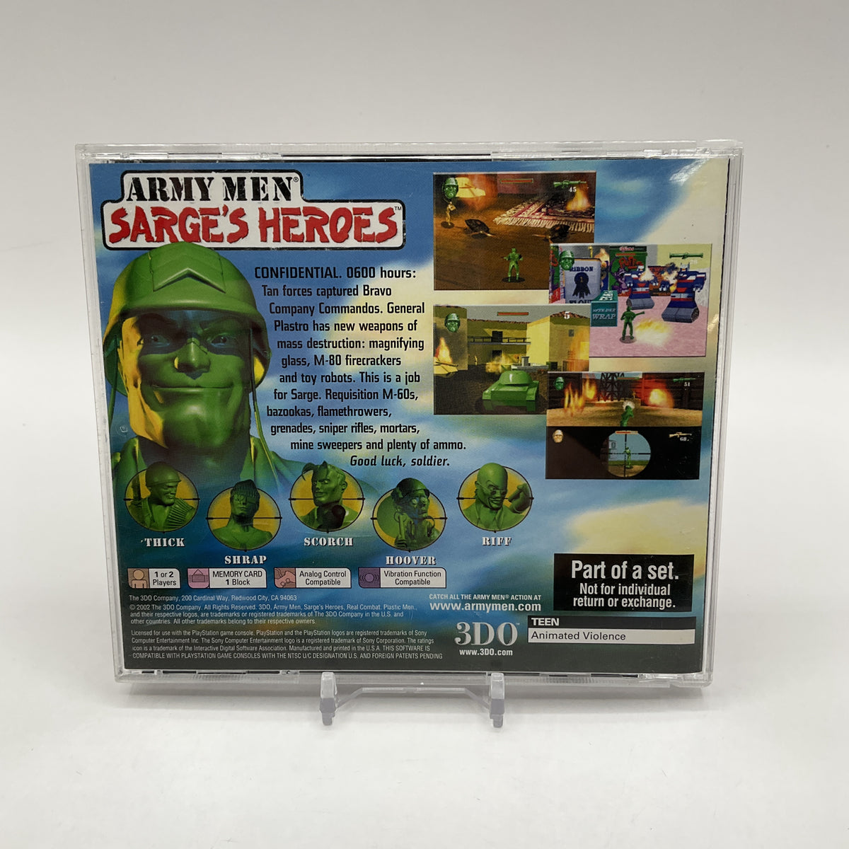 Army Men Sarge's Heroes [Collector's Edition] Playstation Used