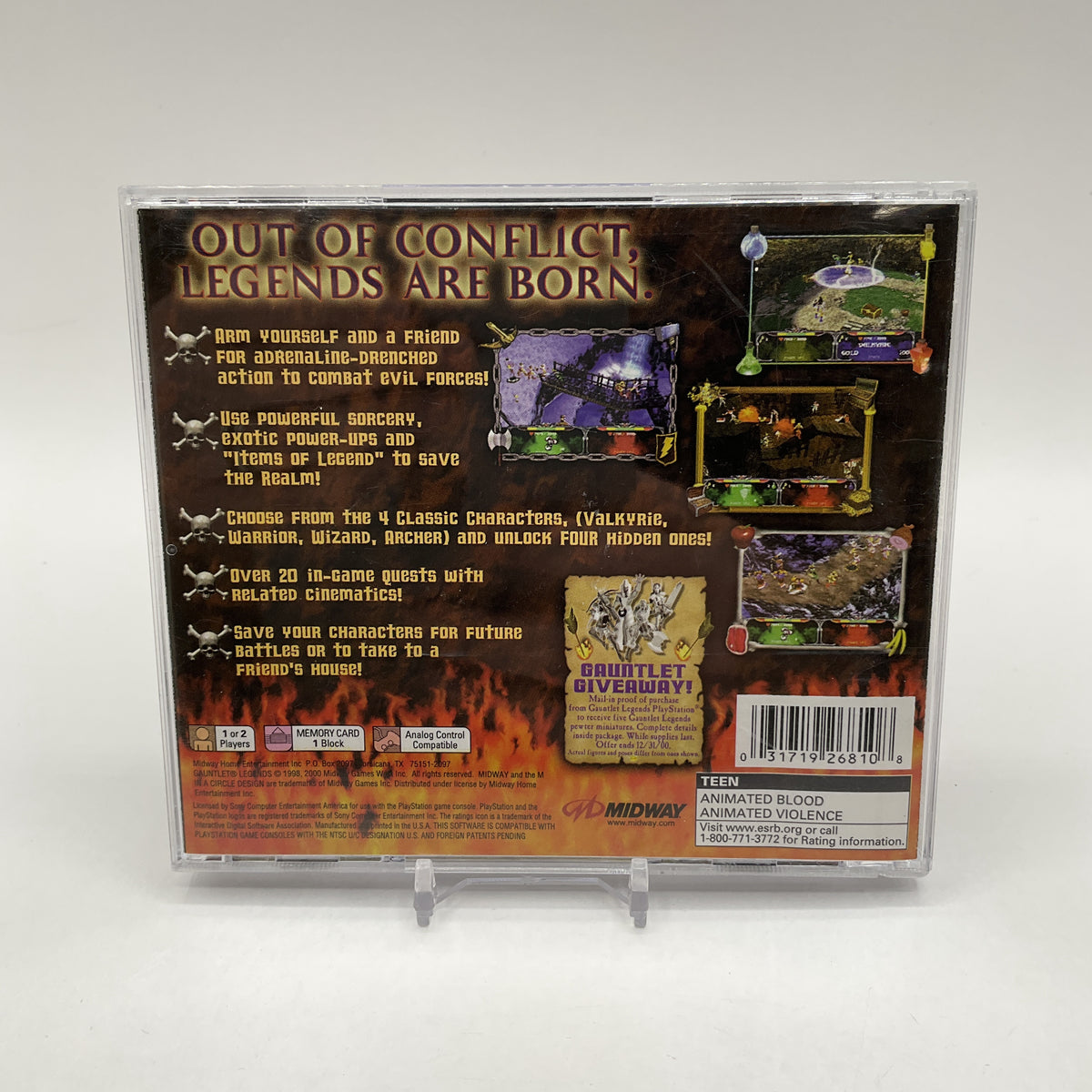 Gauntlet Legends Playstation Used