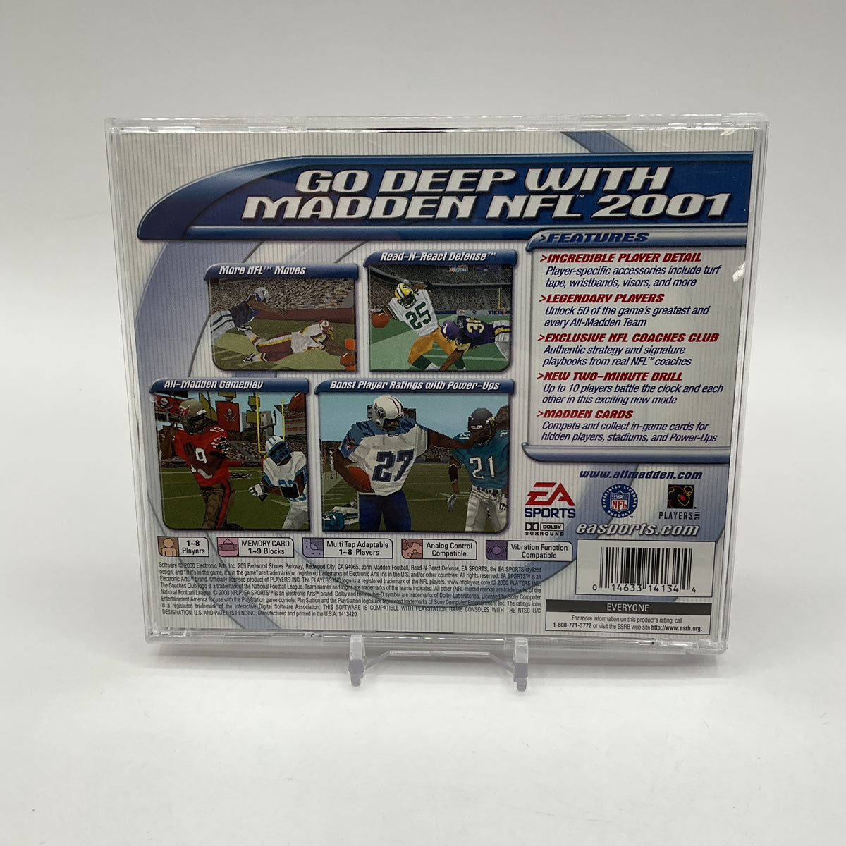 Madden 2001 Playstation Used