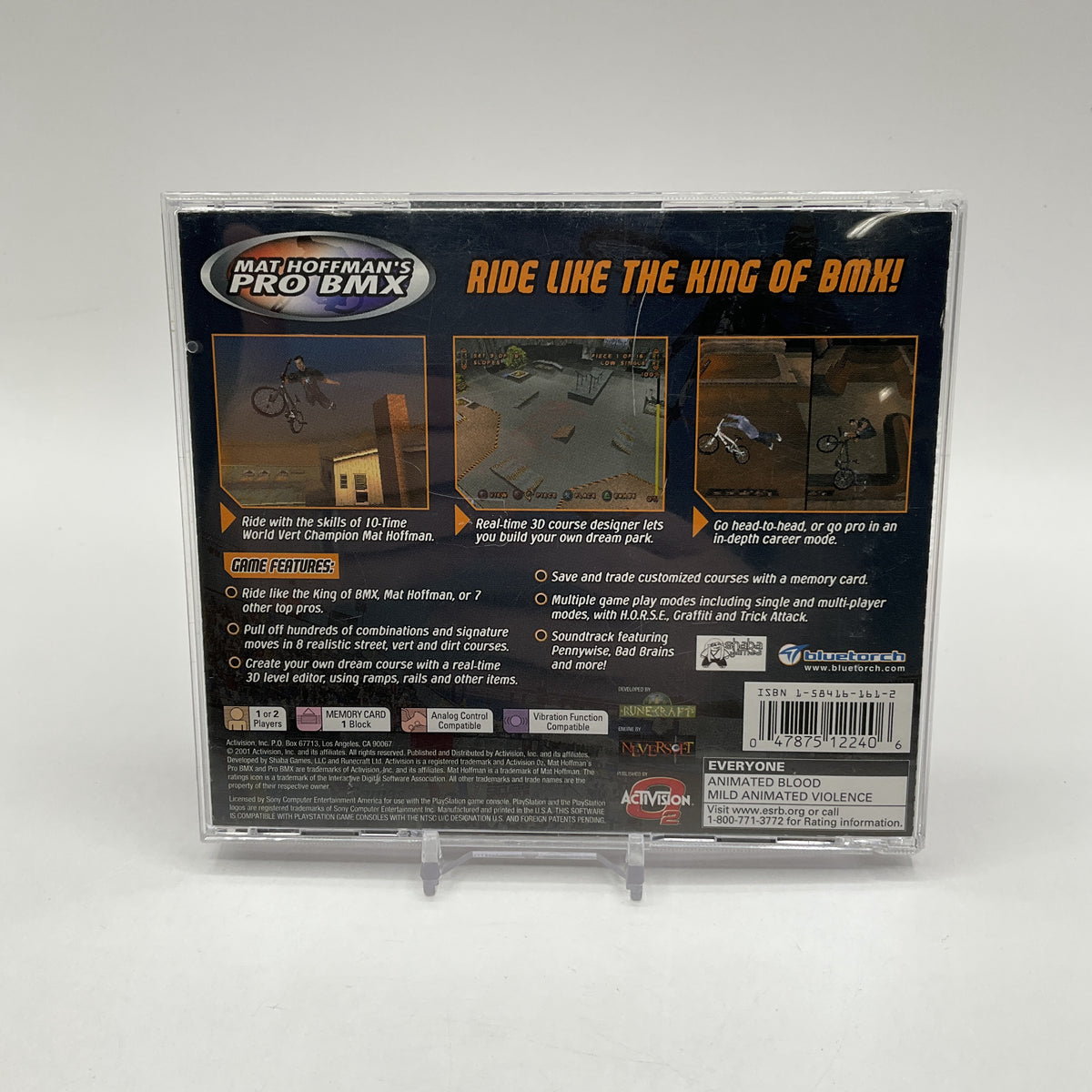 Mat Hoffman's Pro BMX Playstation Used