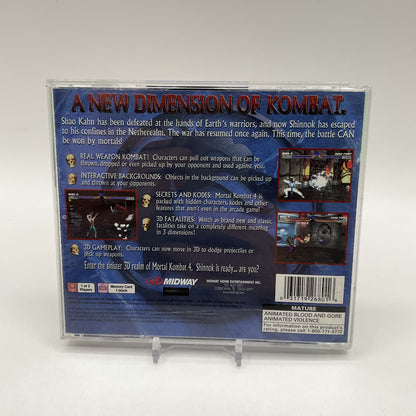 Mortal Kombat 4 [Greatest Hits] Playstation Used