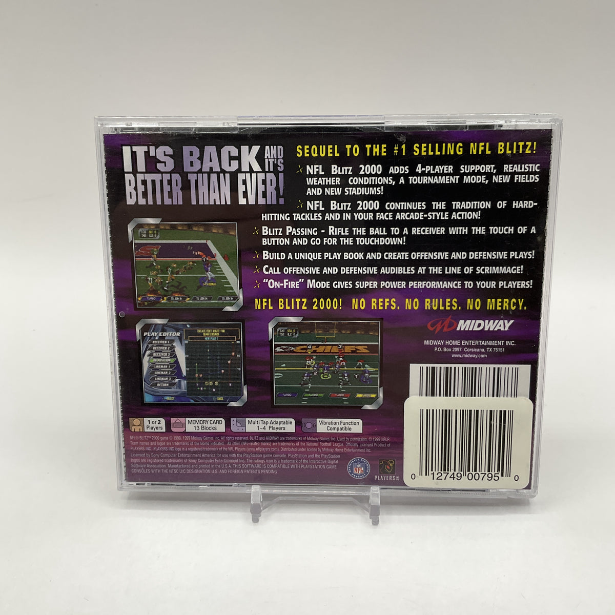 NFL Blitz 2001 Playstation Used