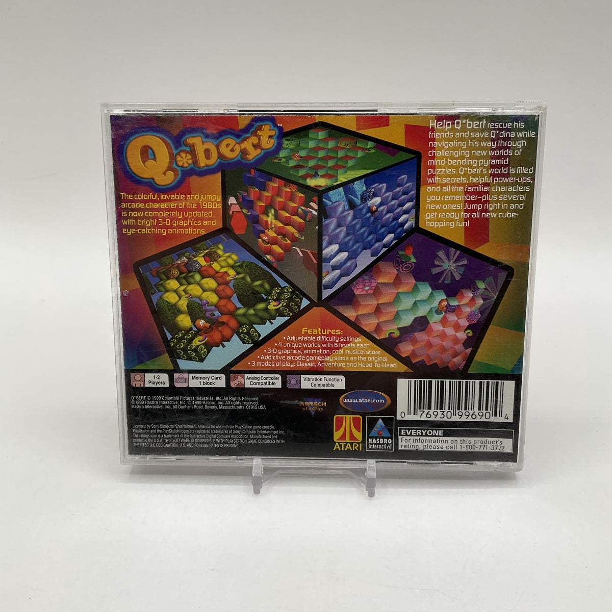 Q*bert Playstation Used
