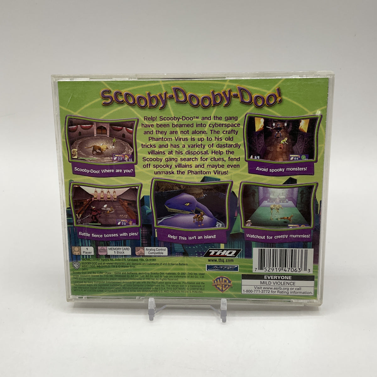 Scooby Doo Cyber Chase Playstation Used