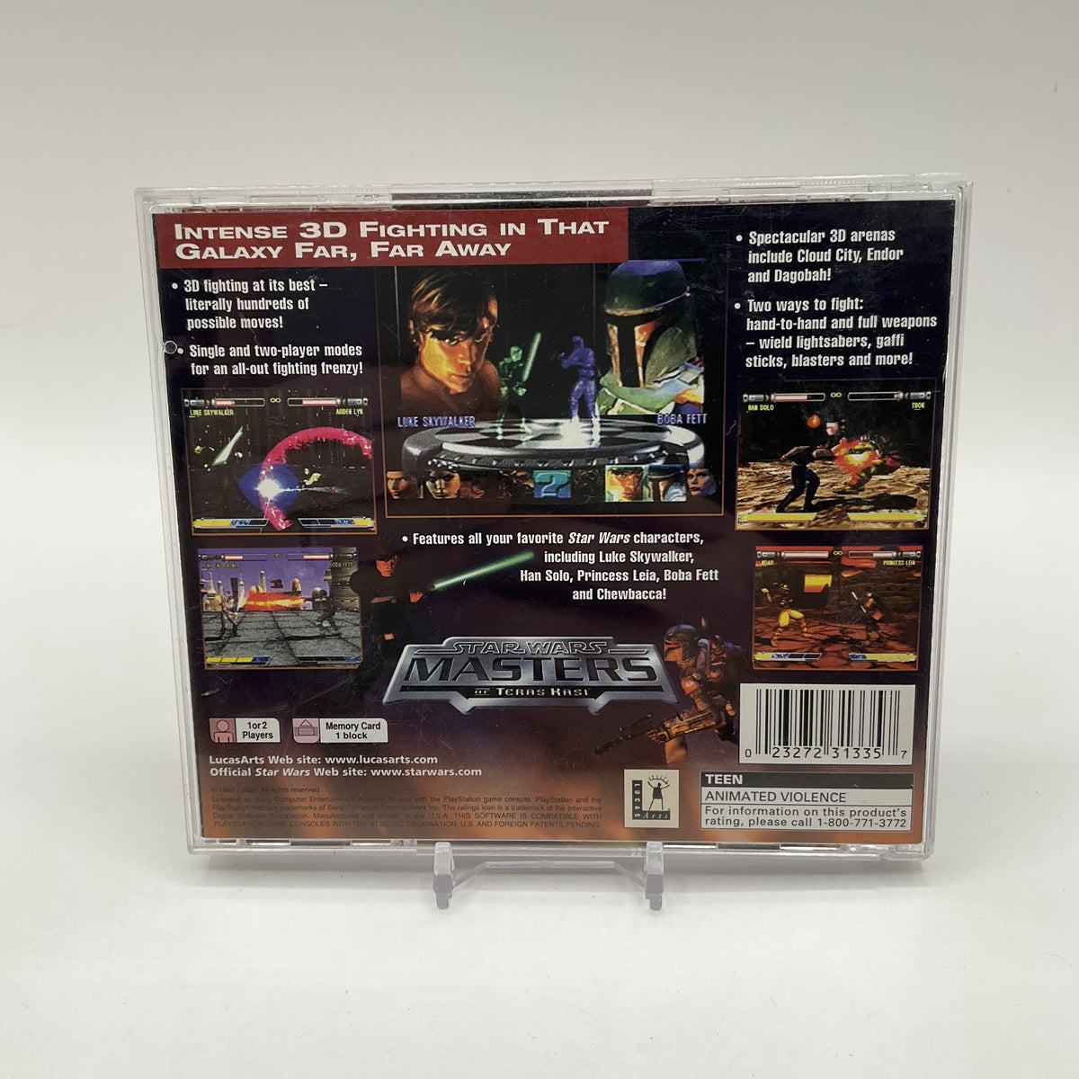 Star Wars Masters of Teras Kasi Playstation Used