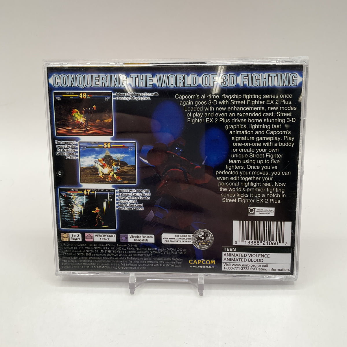 Street Fighter EX 2 Plus Playstation Used