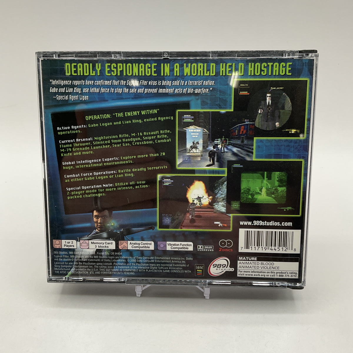 Syphon Filter 2 Playstation Used