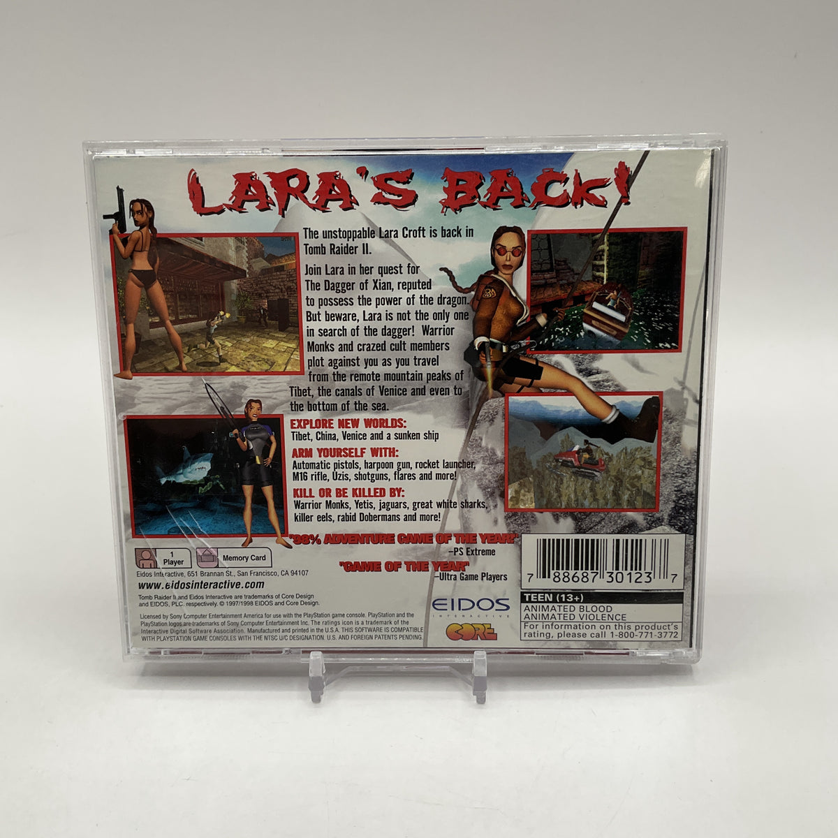 Tomb Raider II Playstation Used