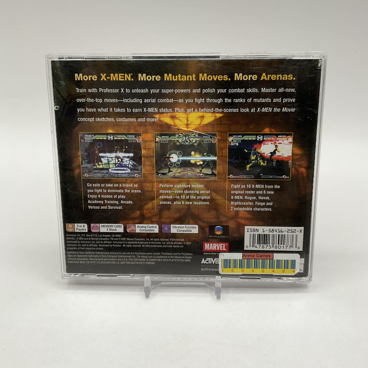 X-men Mutant Academy 2 Playstation Used