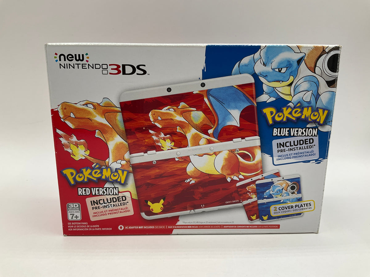 New Nintendo 3DS Pokemon 20th Anniversary Edition Nintendo 3DS CIB