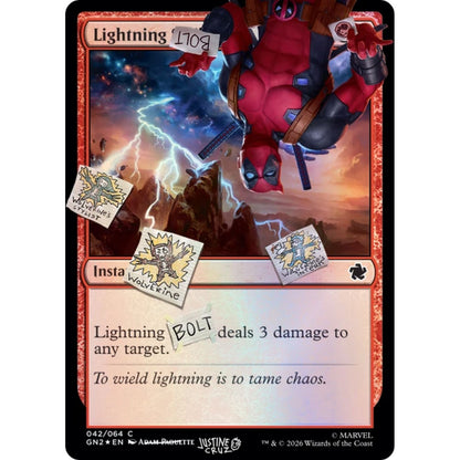 Magic the Gathering: Secret Lair x Marvel - I Fixed It (You're Welcome) [Traditional Foil]