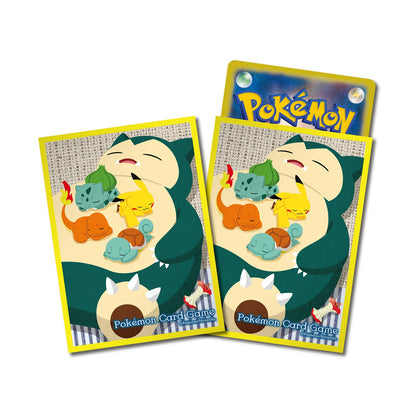 Pokemon: Snorlax with Sleeping Pokemon Sleeves (Japanese Pokemon Center Exclusive)