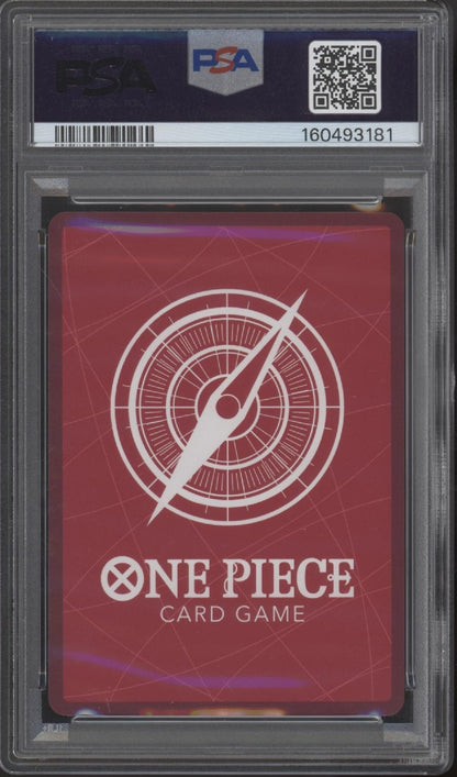 Brook One Piece Card Game OP15-EB04 Alternate Art #022 PSA 10