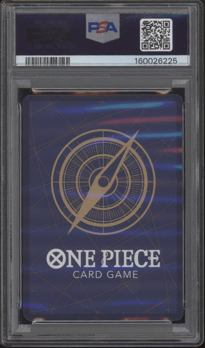 Ground Death One Piece Card Game OP14-EB04 Alternate Art #096 PSA 10