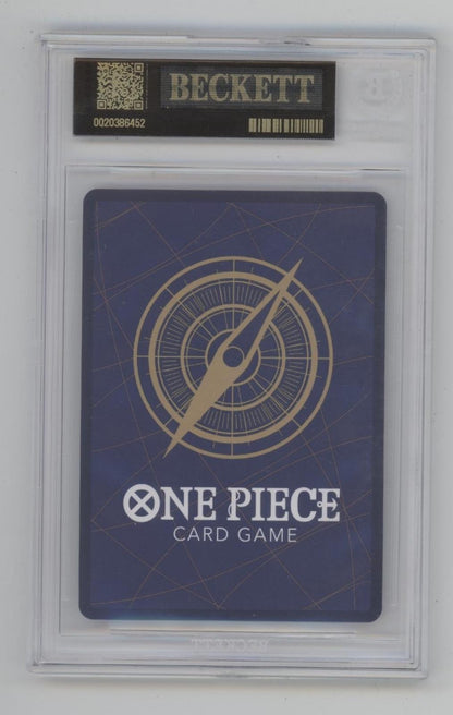Monkey D Luffy One Piece Card Game ST26 #005 Beckett 10 Pristine