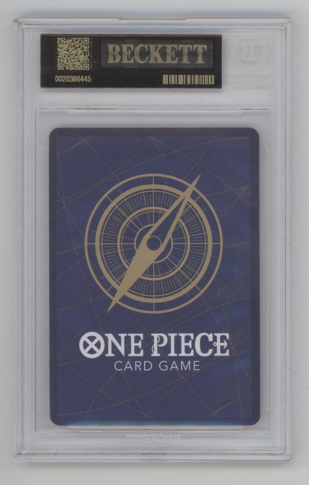 Sabo One Piece Card Game PRB02 #014 Beckett 10 Pristine