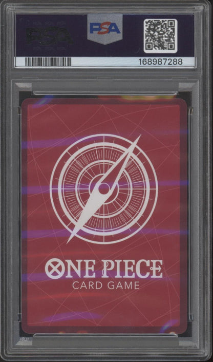 Luffy & Ace One Piece Card Game ST30 Black & White Alternate Art #001 PSA 10 #1