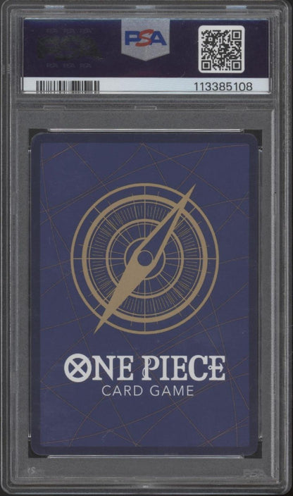 Monkey D Luffy One Piece Card Game ST18 #041 PSA 10
