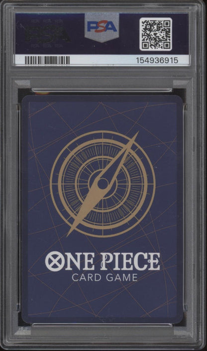 Megalo One Piece Card Game OP14-EB04 Alternate Art #018 PSA 10