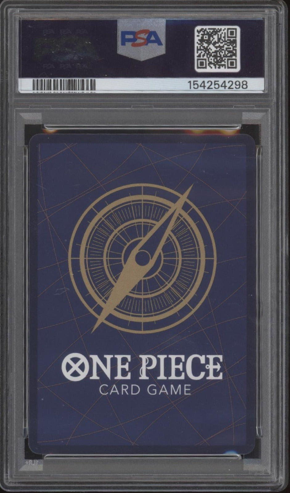 Shanks One Piece Card Game PRB02 Alternate Art #004 PSA 10