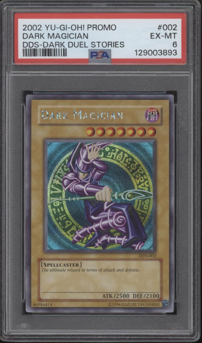 Dark Magician Yu-Gi-Oh! Dark Duel Stories Promo #002 PSA 6