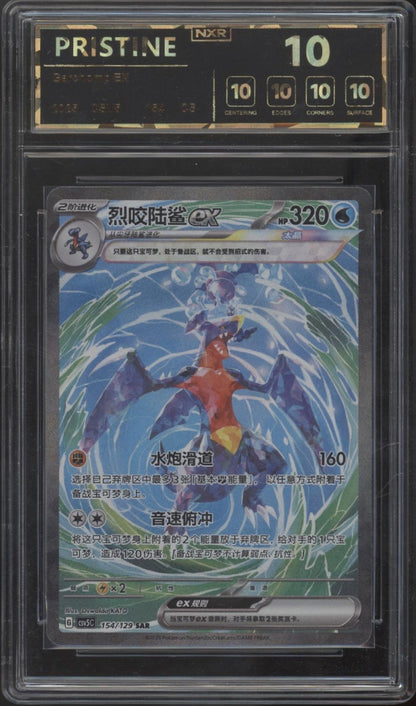 Garchomp ex Pokemon CSV5 Chinese #154 NXR 10
