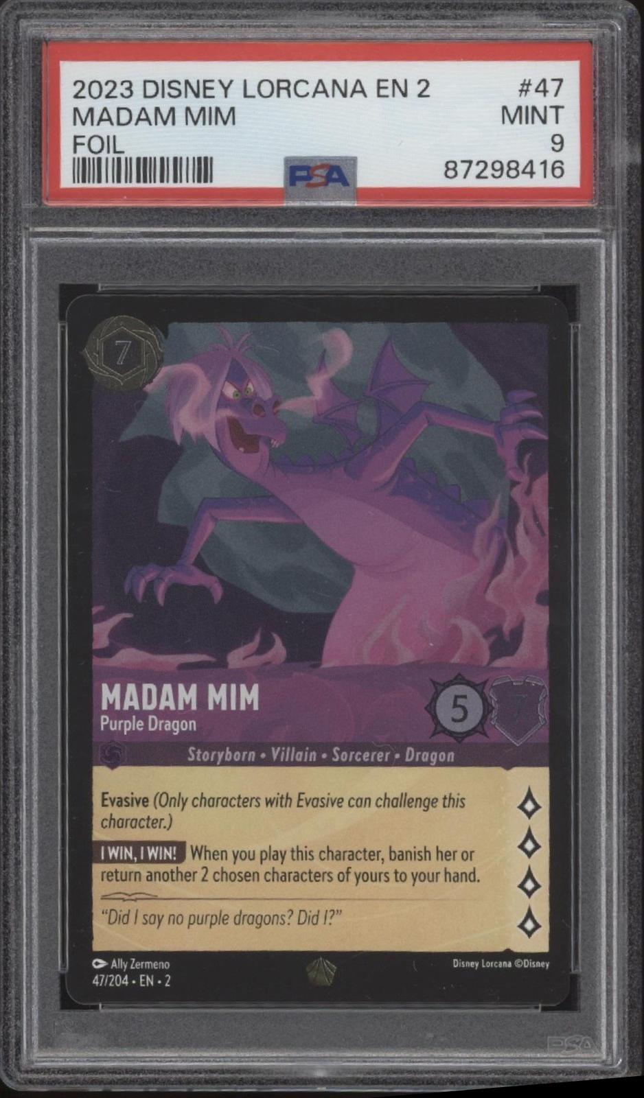 Gantu Galactic Federation Captain Disney Lorcana The First Chapter 178 PSA 10 #2