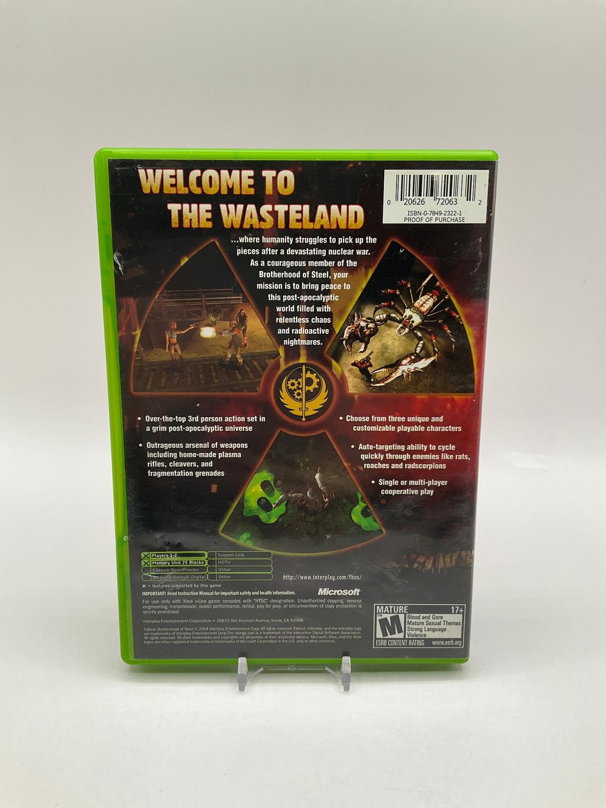 Fallout Brotherhood of Steel Xbox Used