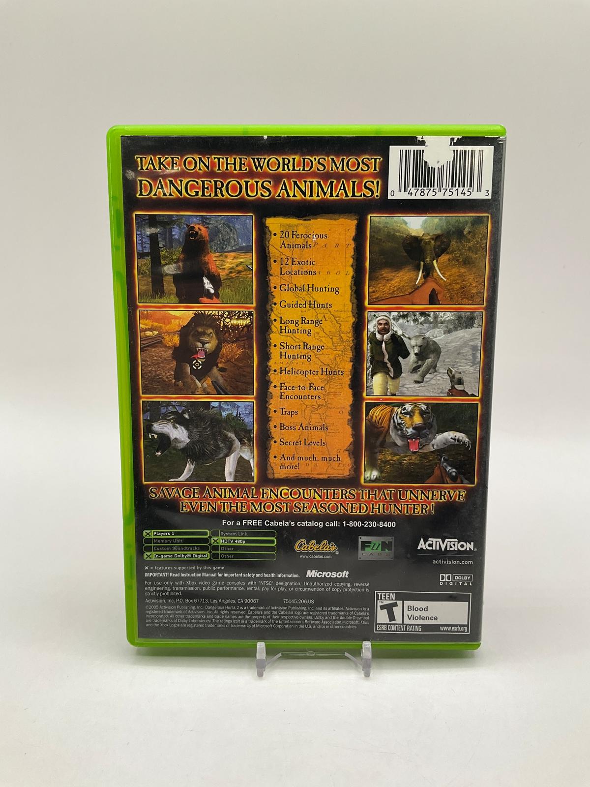 Cabela's Dangerous Hunts 2 Xbox Used