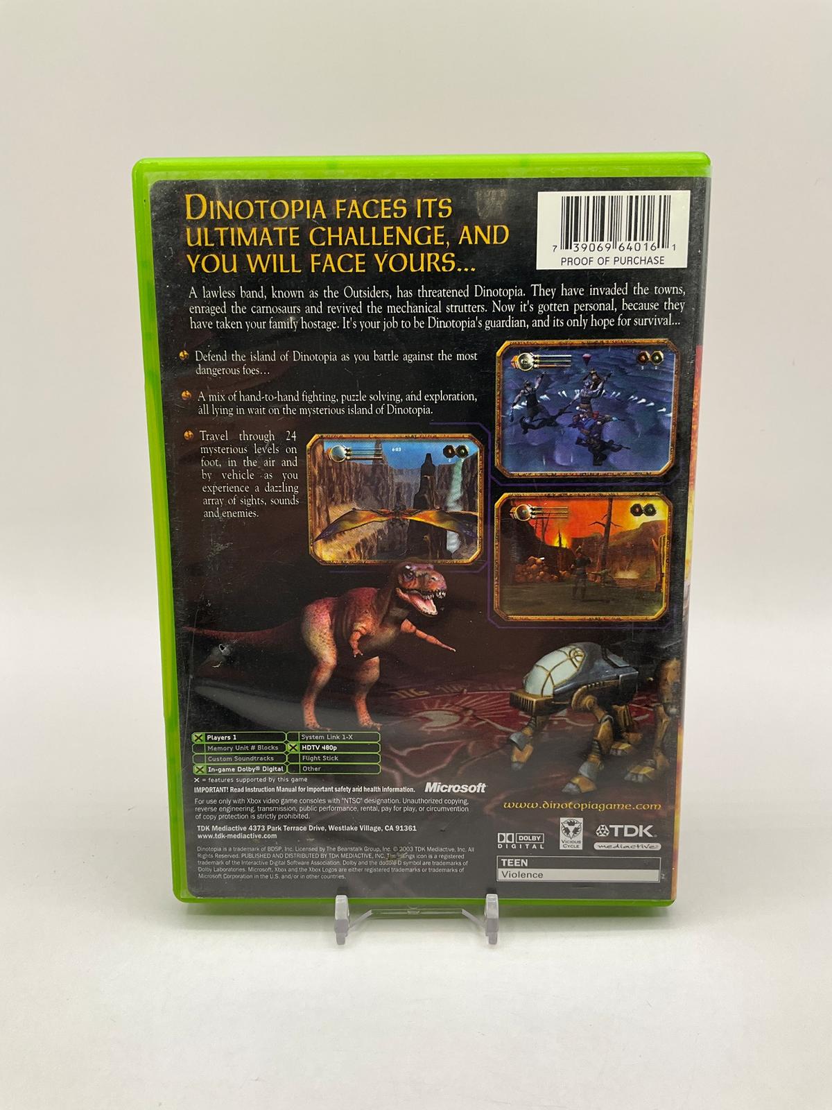 Dinotopia Sunstone Odyssey Xbox Used