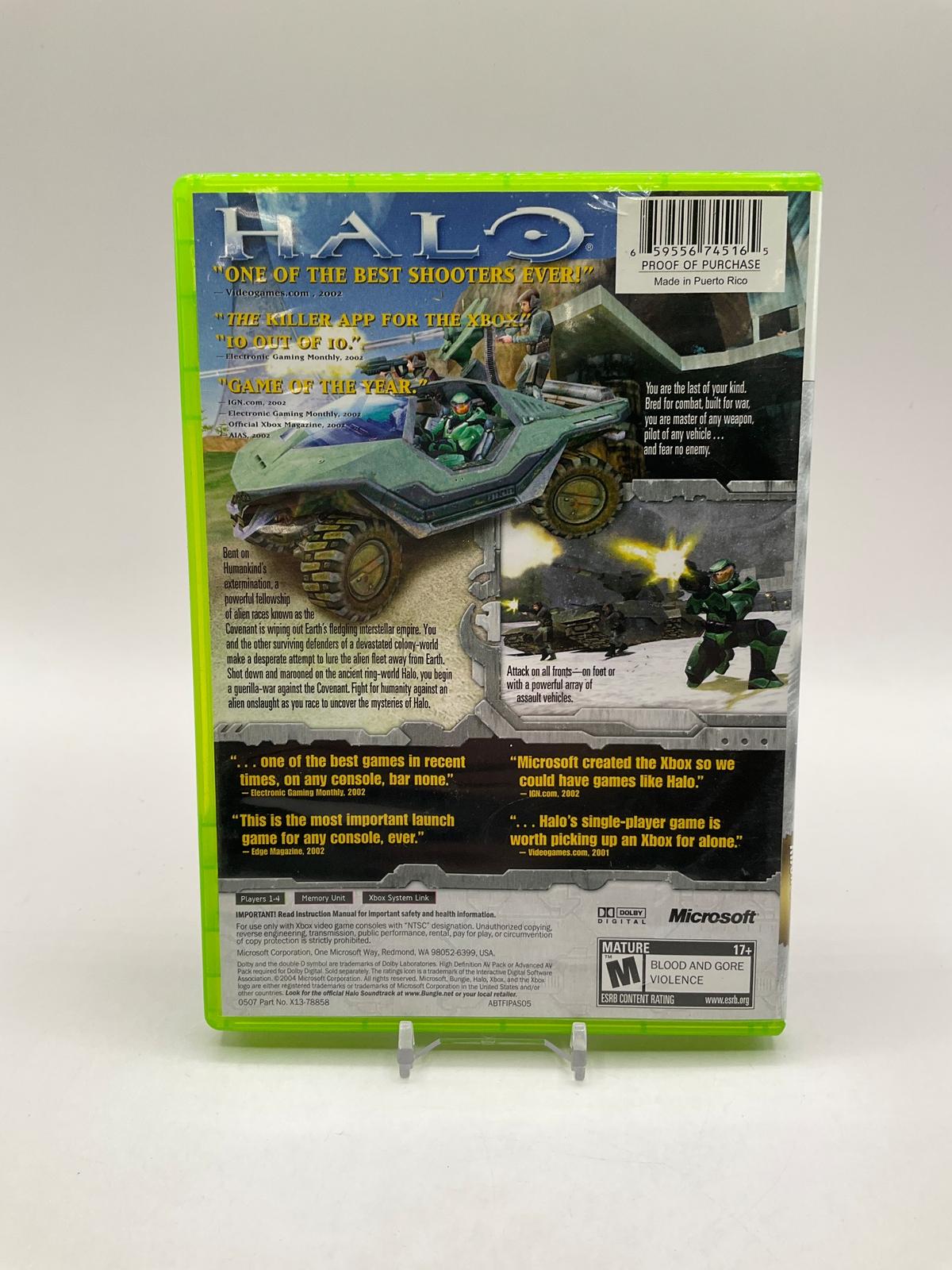 Halo: Combat Evolved [Best of Platinum Hits] Xbox Used #2