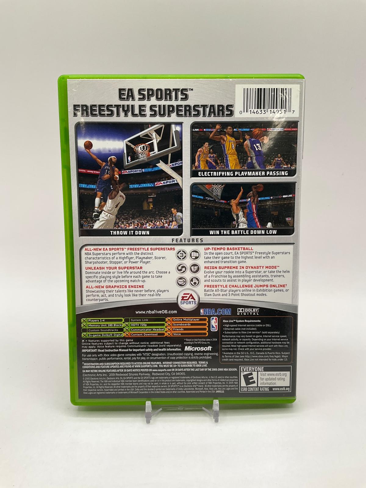 NBA Live 2006 Xbox Used