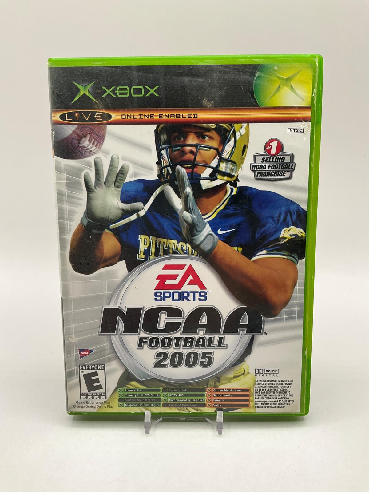 NCAA Football 2005 Top Spin Combo Xbox Used