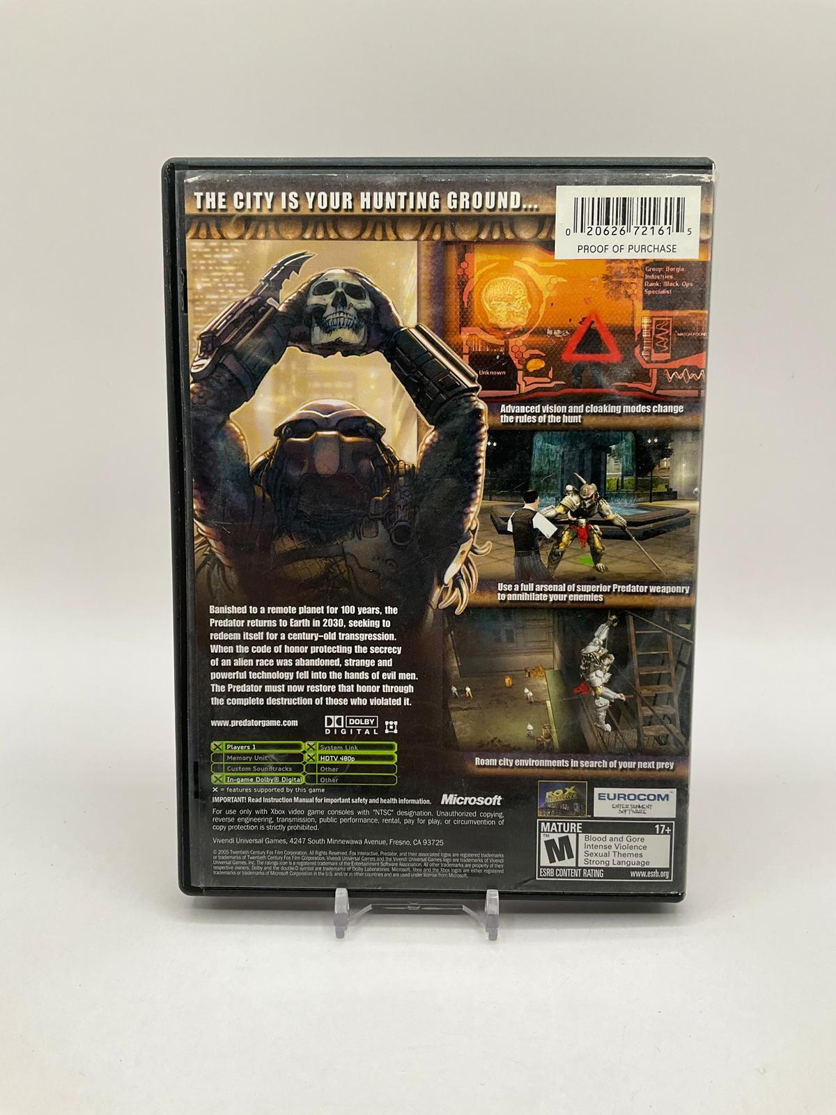 Predator Concrete Jungle Xbox Used #1