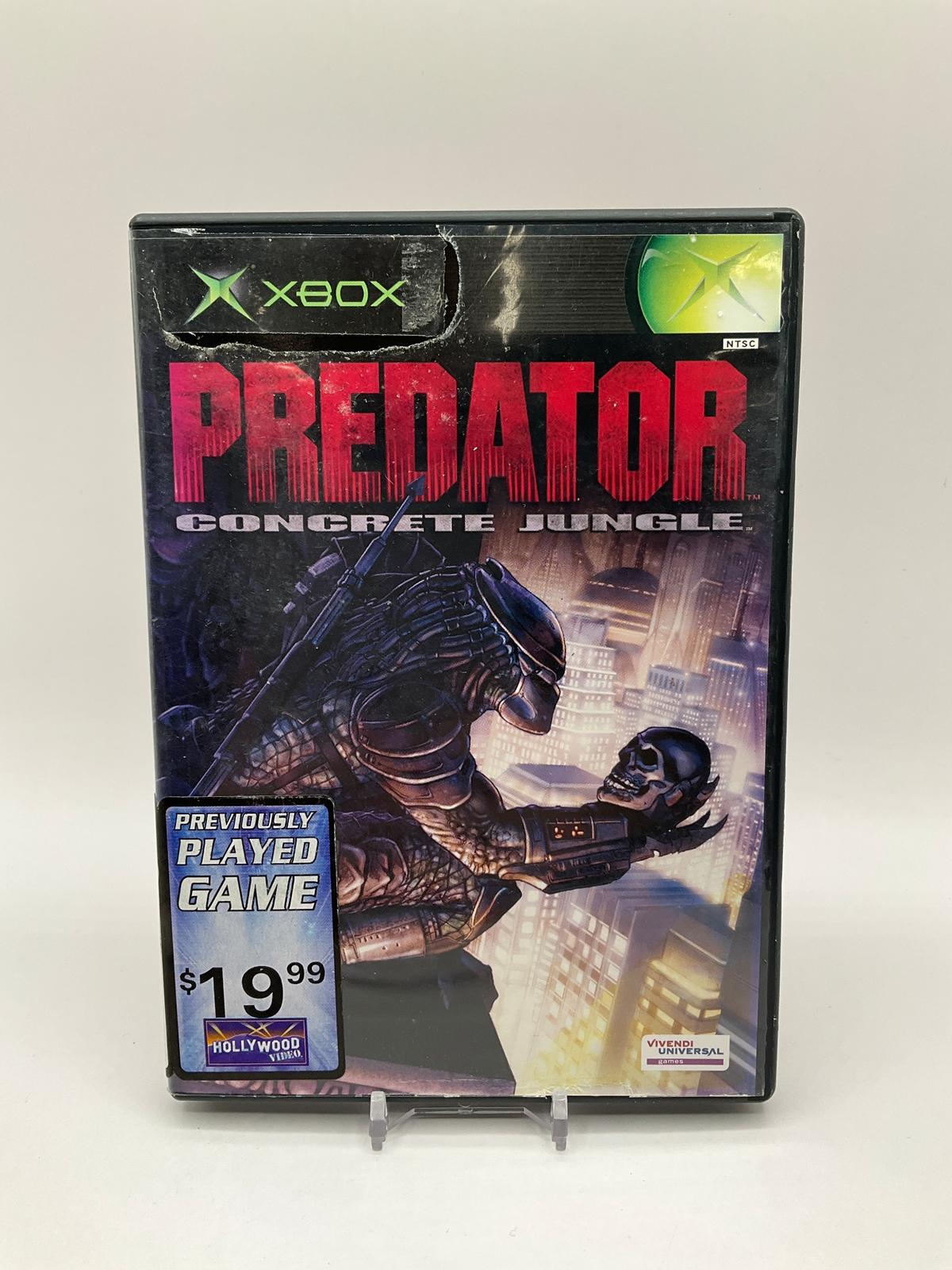 Predator Concrete Jungle Xbox Used #2
