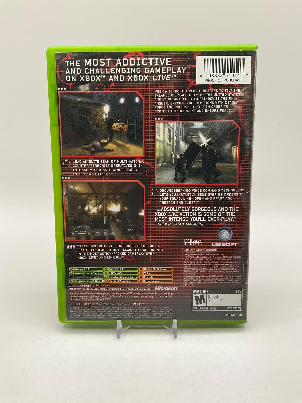 Rainbow Six 3 Xbox Used