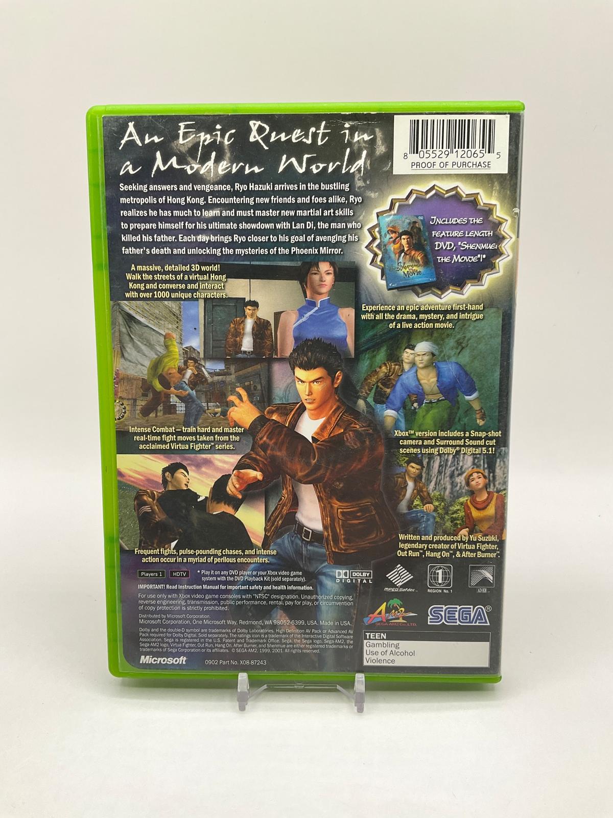 Shenmue II Xbox Used
