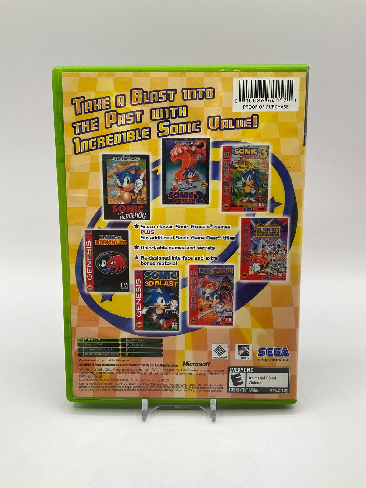 Sonic Mega Collection Plus Xbox Used
