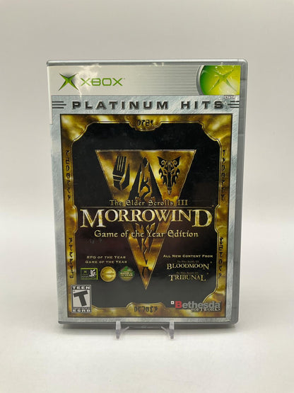 Elder Scrolls III Morrowind [Game of the Year] Xbox Used
